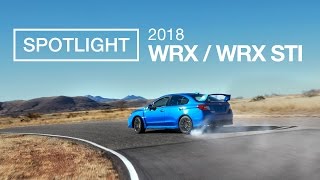 The 2018 Subaru WRX and WRX STI  Spotlight [upl. by Ackerman81]