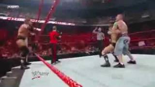 WWE Raw 7132009 The Legacy vs John CenaSeth Green amp Triple H Part 1 [upl. by Kisor]