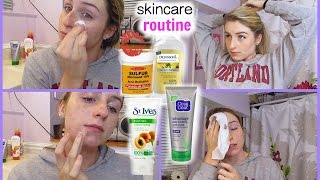 ACNE CLEARING Skin Care Routine [upl. by Nilrem]