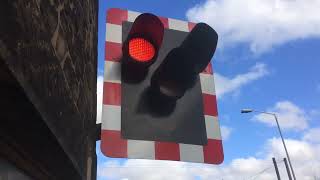 Furness Vale Level Crossing Derbyshire [upl. by Acinaj]