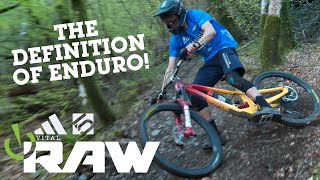 Vital RAW  Pros MOBBING Their Enduro Bikes [upl. by Llevert884]