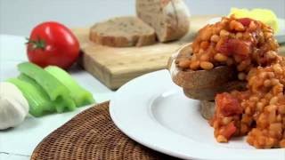 How to make Classic Homemade British Baked Beans on Toast [upl. by Eoj]