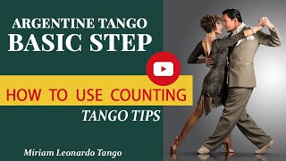 TANGO TIPS Argentine Tango Basic Step Cruzada on 4 or 5 [upl. by Aundrea]