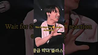 Wait for Suga Cute 🥰 reaction on Jungkook shorts btsshorts btsarmy ytshorts [upl. by Kristofer]