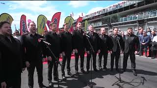 Bathurst 2024  The Ten Tenors Sing the National Anthem [upl. by David90]