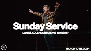 Nations Church LIVE  Daniel Kolenda  Nations Worship  March 10th 2024 [upl. by Ahsemak862]