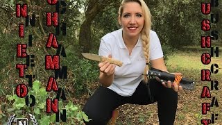 Cuchillo Nieto CHAMAN BUSHCRAFT  Review [upl. by Aileek474]