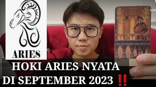 KEUANGAN ARIES SEPTEMBER 2023 ‼️ HAL BAIK INI AKAN DATANG ASMARA KARIR TERLIHAT JELAS [upl. by Saylor]