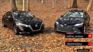 2019 Nissan Altima Vs 2019 Toyota Camry – Can Nissan Dethrone The Best Seller [upl. by Ayela]