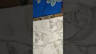 drawing ViratBumrahRohit like and subscribe [upl. by Livy]