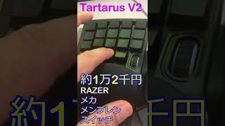 Razer Tartarus Pro と V2 打鍵音の違い [upl. by Assilat961]