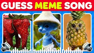 Guess Meme SONG  We Live We Love We Lie Strawberry Elephant Pineapple Owl All 2023 Memes 233 [upl. by Adrea]