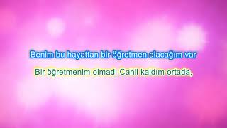 Karaoke Şiir  Hayattan Alacaklarım var Mehmet Nalbant [upl. by Amorete]