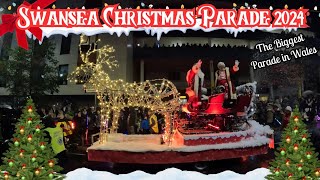 SWANSEA Gets Ready for the BIGGEST Christmas Parade EVER swanseacity [upl. by Early614]