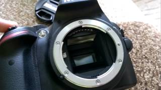 Nikon D3200 shutter sound [upl. by Schinica796]