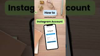 How to Reactivate Your Instagram Account  StepbyStep Guide shortvideo instagram viralvideo [upl. by Nahshu70]