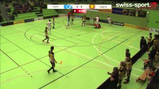 150304 GC Zürich vs Langnau Tigers Spiel 1 Highlights [upl. by Ocsirf]