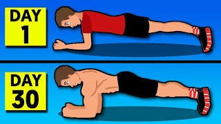 Plank Your Way To a Chiseled Body in 30 Days [upl. by Atiniv387]