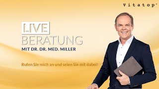 Liveberatung mit Dr Dr med Miller [upl. by Arihsaj]