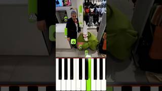 Crawly the Green Wizard Gnome MEME  EASY Piano Tutorial [upl. by Onahpets945]