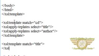 Xsl Apply Templates part13 [upl. by Seen]