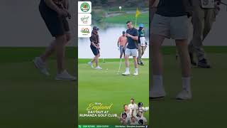 Rumanza Golf amp Country Club welcomed the England cricket team for a memorable day out [upl. by Rabbi495]