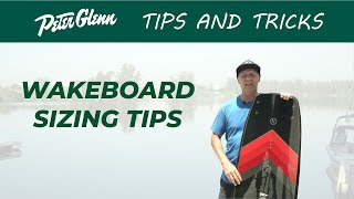 Wakeboard Sizing Tips [upl. by Hayotal895]