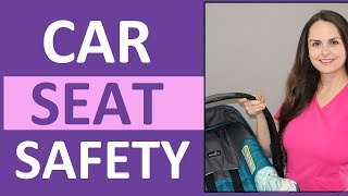 Car Seat Safety Teaching Nursing Care amp Discharge Pediatric Maternity Nurse NCLEX Review [upl. by Britta574]