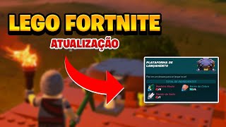 TUDO SOBRE A ATUALIZAÇÃO DO LEGO FORTNITE [upl. by Oiretule535]