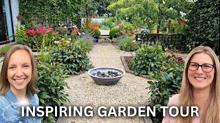 GARDEN TOUR IN IRELAND🇮🇪Pollinator Garden Rose Garden Kitchen Garden Orchard amp Living Roof [upl. by Stelmach]