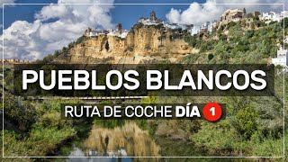 ➤ ruta de coche 🚘 PUEBLOS BLANCOS  DÍA 01 196 [upl. by Enyawed]