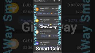 Smart Wallet Top Up Kaise Kare  How To Get Free Smart Coin on Smart Wallet  Smart Coin Giveaway [upl. by Georgine]