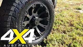 Falken Wildpeak AT3W tyres review  4X4 Australia [upl. by Sinnal]