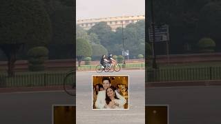 Parineeti Chopra amp Raghav Chadha CYCLING TOGETHER In Delhi 😍  couple bollywood workout shorts [upl. by Noicpecnoc626]