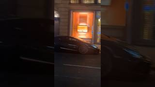 Rare Lamborghini Performante Spotted In London Convoy lamborghini e63s gtr [upl. by Eniamrahc]