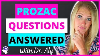 PSYCHIATRIST Answers 5 s About Prozac Fluoxetine  Dr Aly [upl. by Bosch]