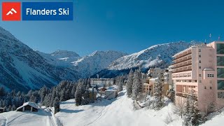 Flanders Ski Hotel  Cristallo Arosa in ArosaLenzerheide  Zwitserland [upl. by Thorwald623]