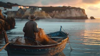 Portuguese Fado Music with Beautiful Portugal Travel Destinations  Relaxing Background Music [upl. by Adnohral585]