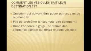 Biologie Cellulaire LAPPAREIL DE GOLGI  جهاز جولجي [upl. by Yssirk]