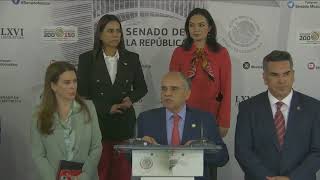 Conferencia de prensa de integrantes del Grupo Parlamentario del PRI del 22 de octubre de 2024 [upl. by Hammad783]