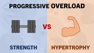 Progressive Overload for Strength vs Hypertrophy Training  How to Progress Training Variables [upl. by Ifill]