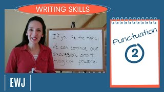 English Writing Skills 2 Commas and Capital Letters [upl. by Nela]