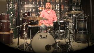 Video Demo Pearl Wood Fiberglass Series Drum Set [upl. by Oberg]