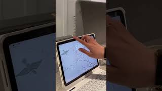 Wow This rotating keyboard feels like magicfyp ipad ipadpro keyboards smartphone [upl. by Isidore]