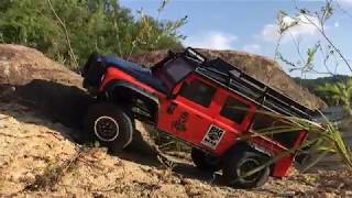 Traxxas TRX4 Defender  Adventure Edition 4  OffRoad [upl. by Aramad]