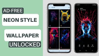 Best Free Neon Wallpaper App for Android [upl. by Melton88]