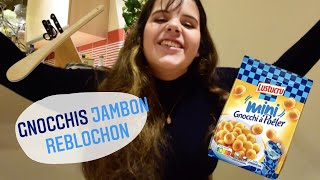 Recette GNOCCHIS JAMBON REBLOCHON [upl. by Thorner]