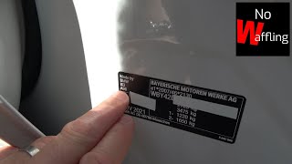 How to FIND PAINT CODE on your BMW iX3  Locating the exact colour code [upl. by Alrzc]