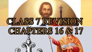 OSSAE CLASS 7 REVISION 16 amp 17 [upl. by Eveneg605]