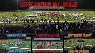 Suffolk Marching Band Jamboree  KFHS vs NRHS vs LHS  Battle of the Bands  2023 [upl. by Ellener878]